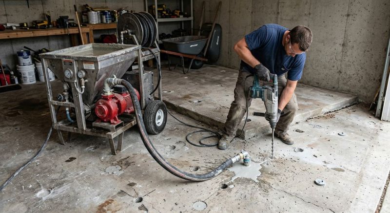 Concrete Floor Lifting in San Antonio, TX