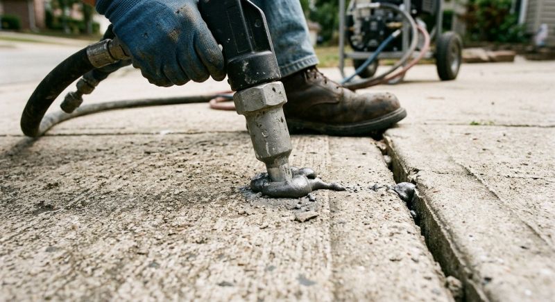 Concrete Slab Jacking in Des Moines, IA