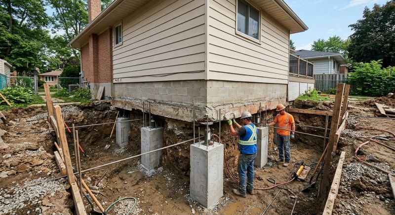 Foundation Underpinning in Fort Collins, CO