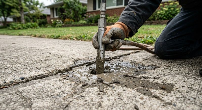 Sidewalk Raising in San Antonio, TX