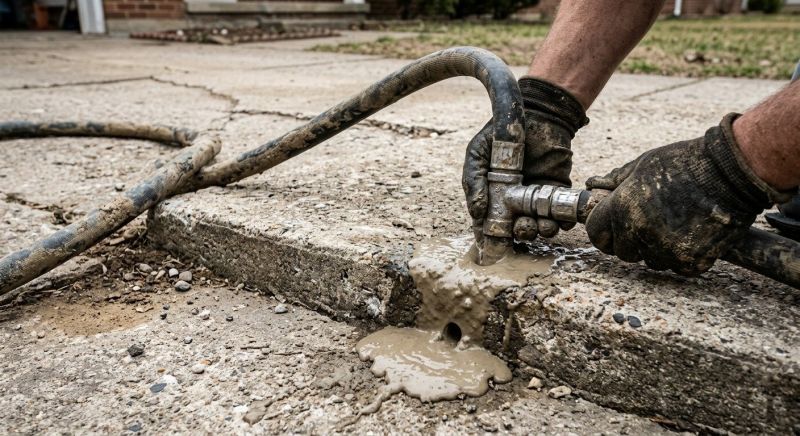 Slab Raising in San Antonio, TX