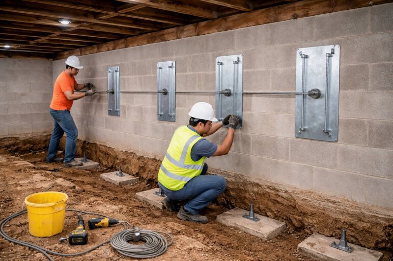 Basement Stabilization in Columbus, OH
