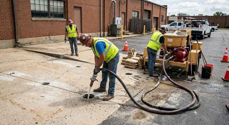 Commercial Concrete Leveling in Denver, CO