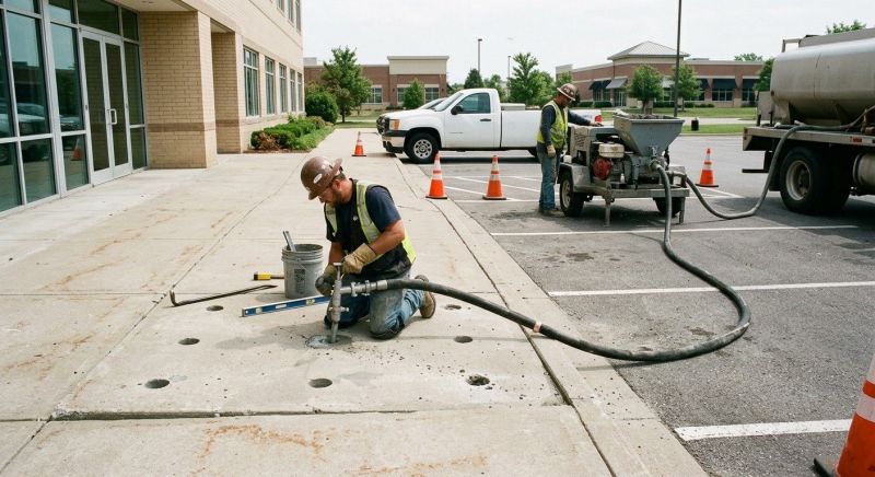 Commercial Concrete Leveling in Denver, CO