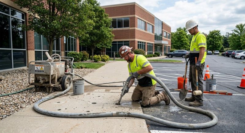 Commercial Concrete Leveling in Tampa, FL