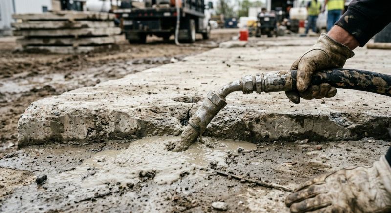 Commercial Concrete Mudjacking in Miami Dade County, FL