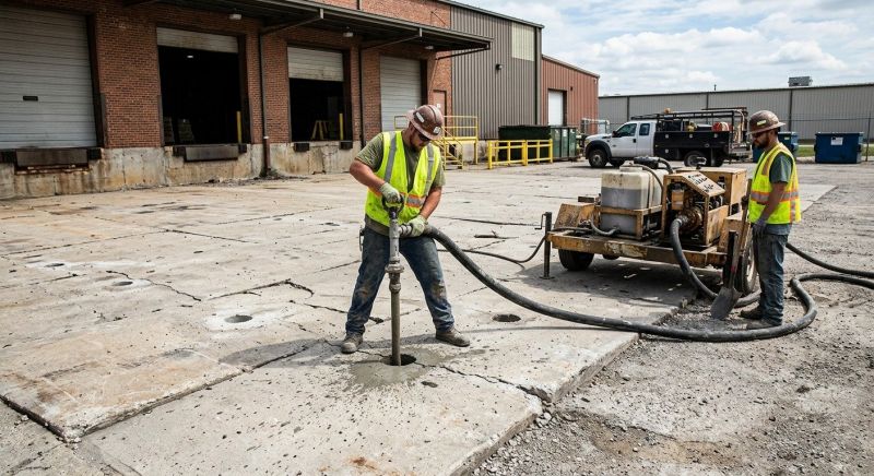Commercial Concrete Mudjacking in Miami Dade County, FL