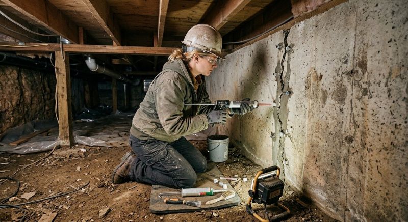Commercial Foundation Repair in Columbus, OH