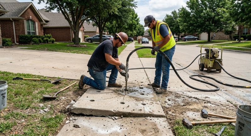 Concrete Lifting in Denver, CO