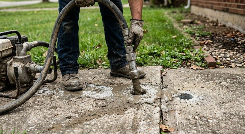 Concrete Mudjacking in San Antonio, TX