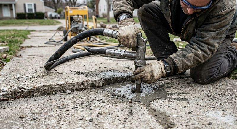 Concrete Mudjacking in Miami Dade County, FL