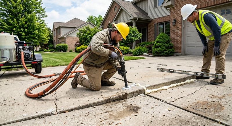 Concrete Poly Jacking in Denver, CO