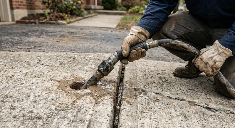 Concrete Poly Jacking in Des Moines, IA