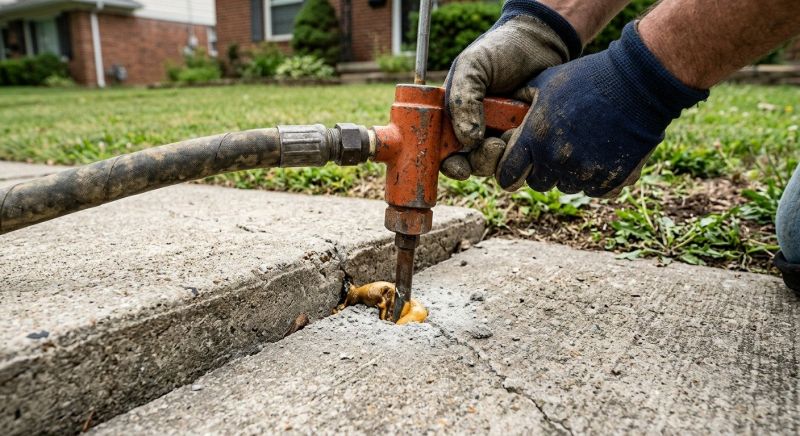 Concrete Slab Jacking in Columbus, OH