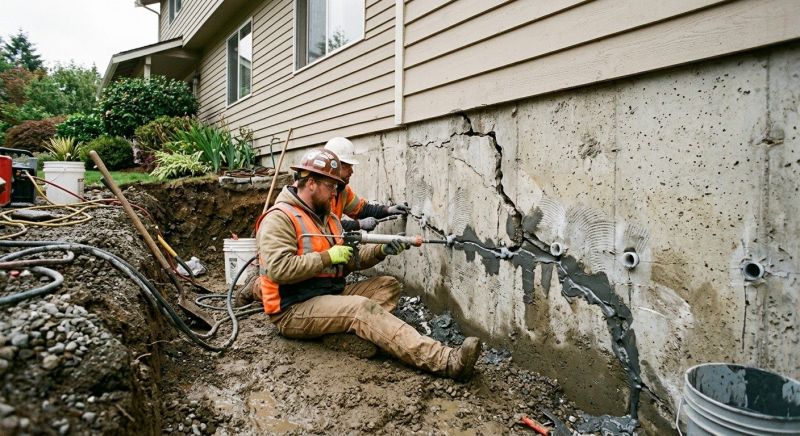 Cracked Foundation Repair in Fort Collins, CO