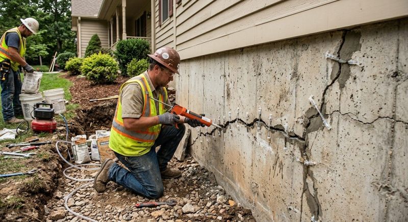 Cracked Foundation Repair in Sarasota, FL