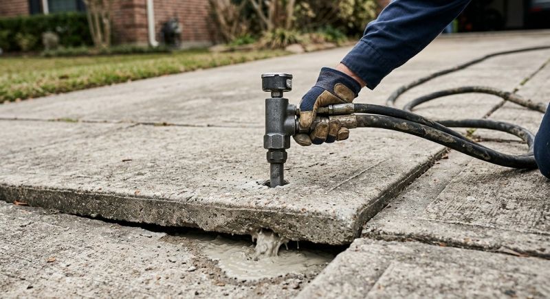 Driveway Slab Lifting in Columbus, OH