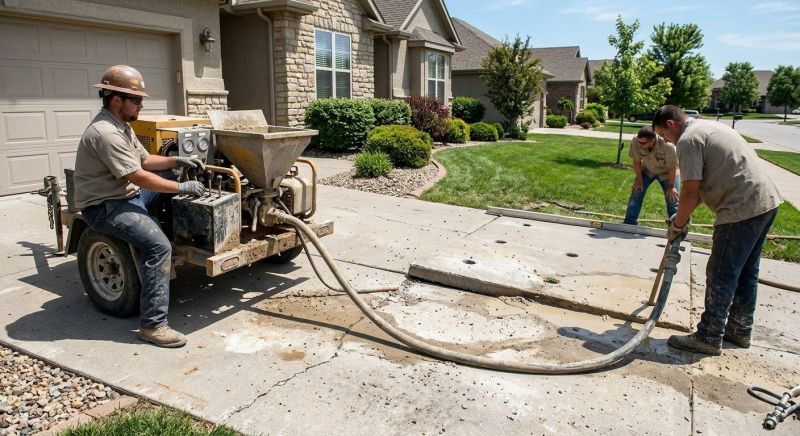 Driveway Slab Lifting in Corpus Christi, TX