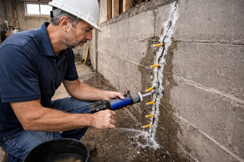 Foundation Crack Sealing in Tampa, FL