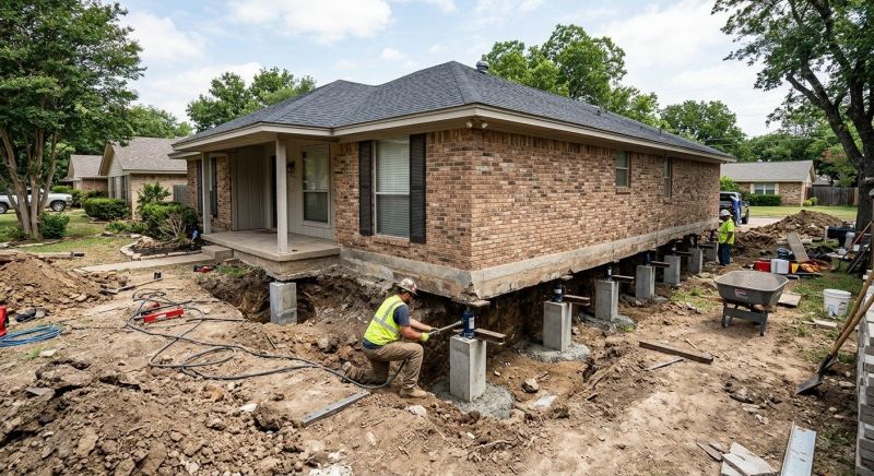 Foundation Pier Leveling in Sarasota, FL