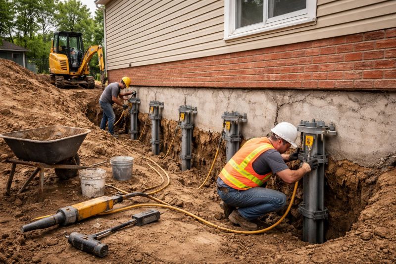 Foundation Pier Repair in Fort Collins, CO
