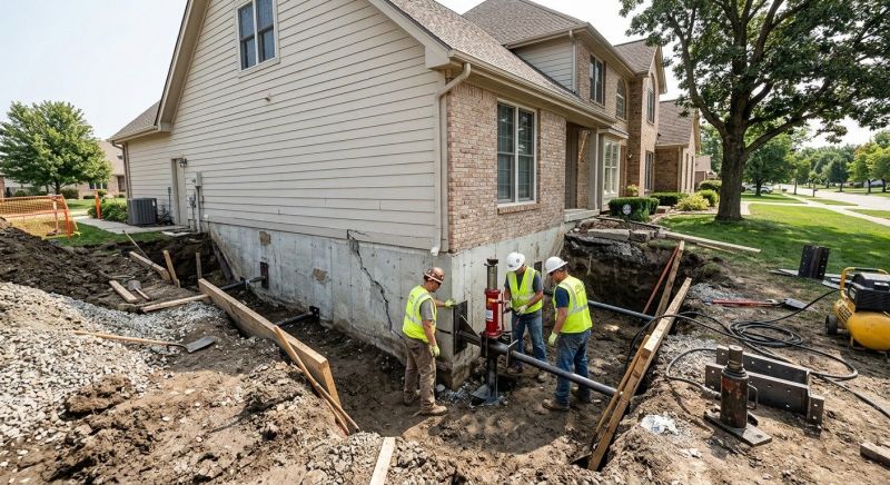Foundation Settlement Repair in Sarasota, FL