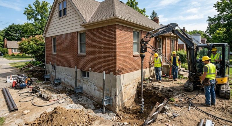 Foundation Stabilizing in Columbus, OH