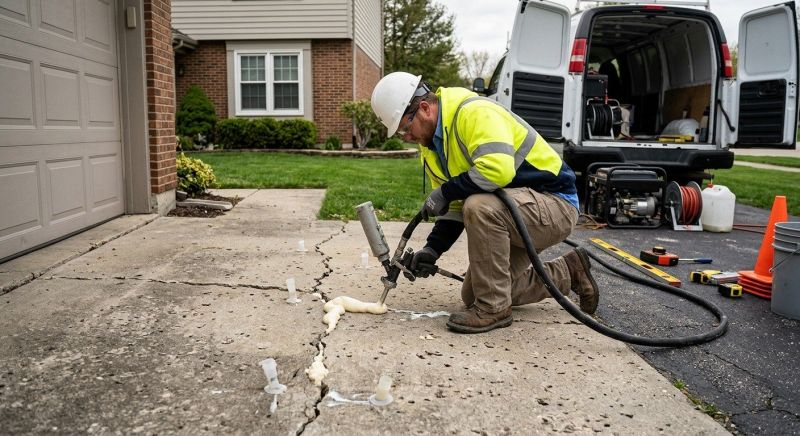 Polyjacking Service in West Des Moines, IA