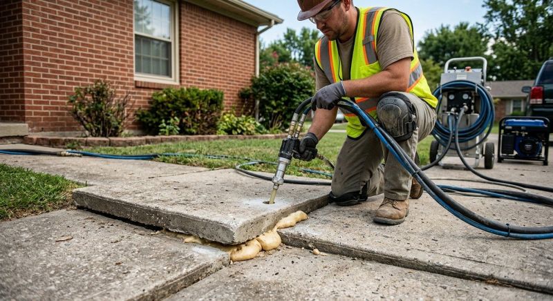 Polyjacking Service in Des Moines, IA