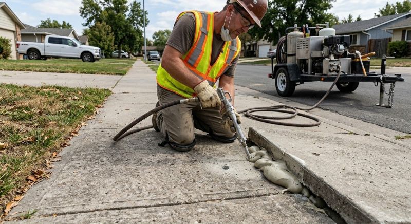 Pressure Grouting in West Des Moines, IA