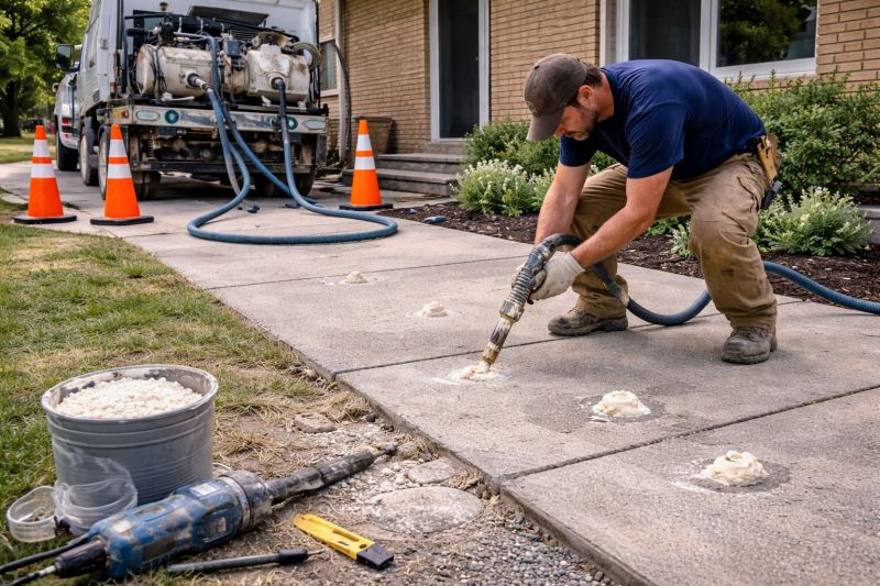 Sidewalk Leveling in Corpus Christi, TX