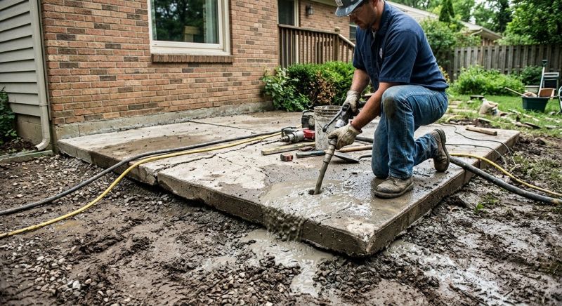 Sidewalk Raising in San Antonio, TX
