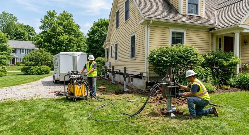 Sinking Foundation Lifting in Tampa, FL