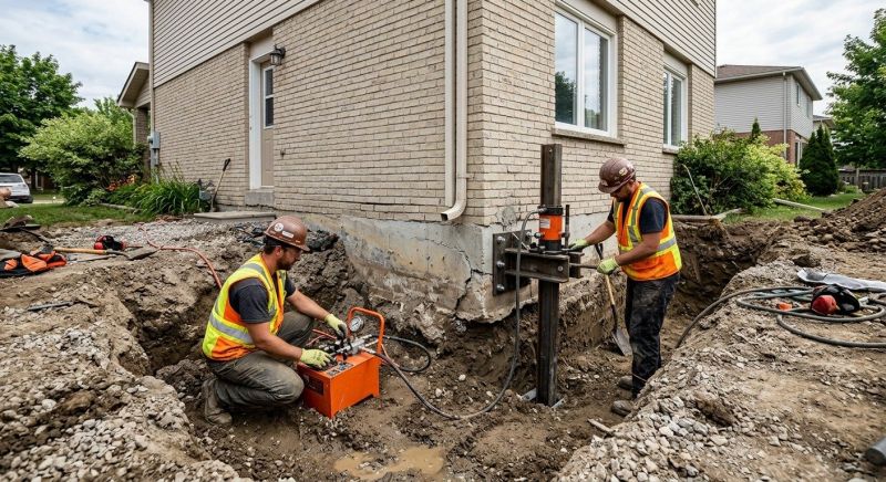 Sinking Foundation Lifting in Fort Collins, CO