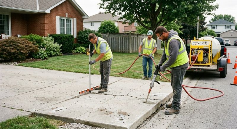 Slab Leveling in Columbus, OH