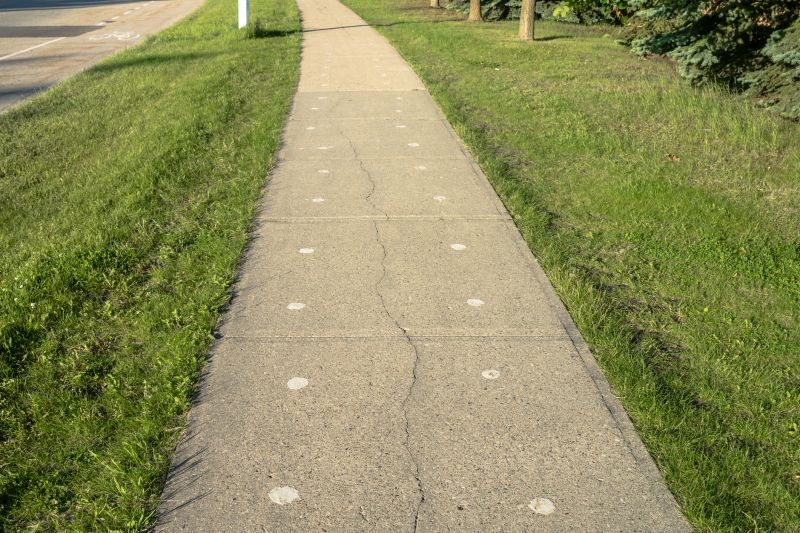 Sunken Sidewalk Repair in Des Moines, IA