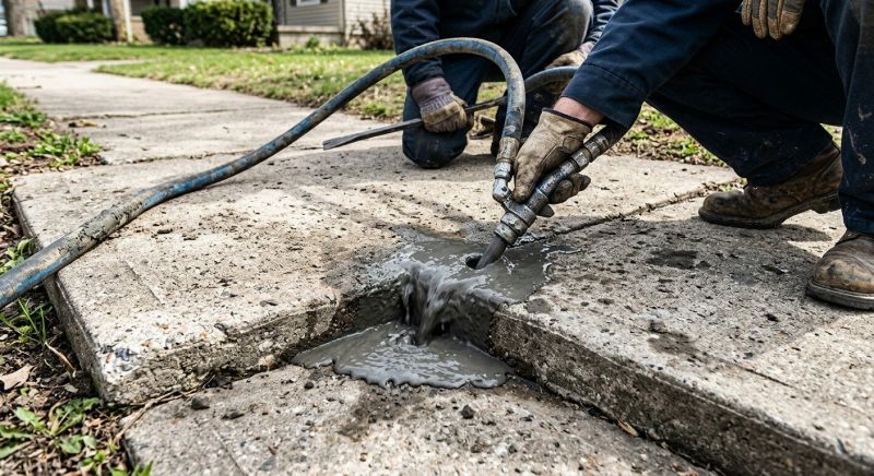 Sunken Slab Repair in Tampa, FL